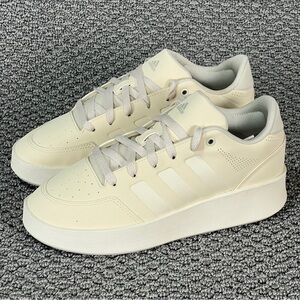 Adidas Mullaly Cream Sneakers with Chunky Sole women’s size 7.5